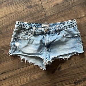 Free People Jean Shorts size 28